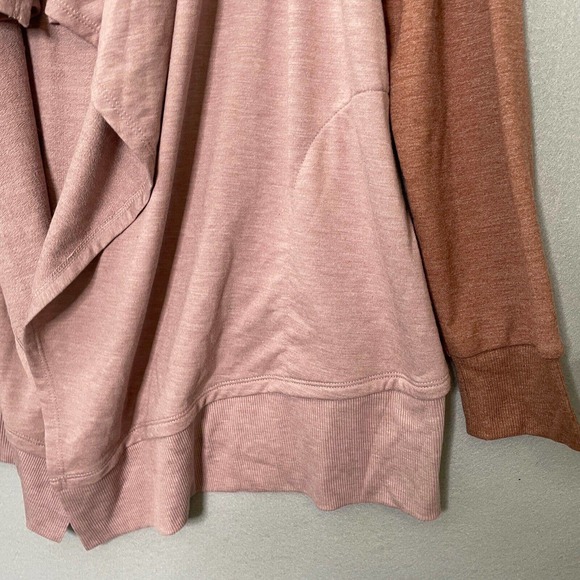 Lori Logo Lounge French Terry Rib Detail Cardigan - Picture 3 of 12